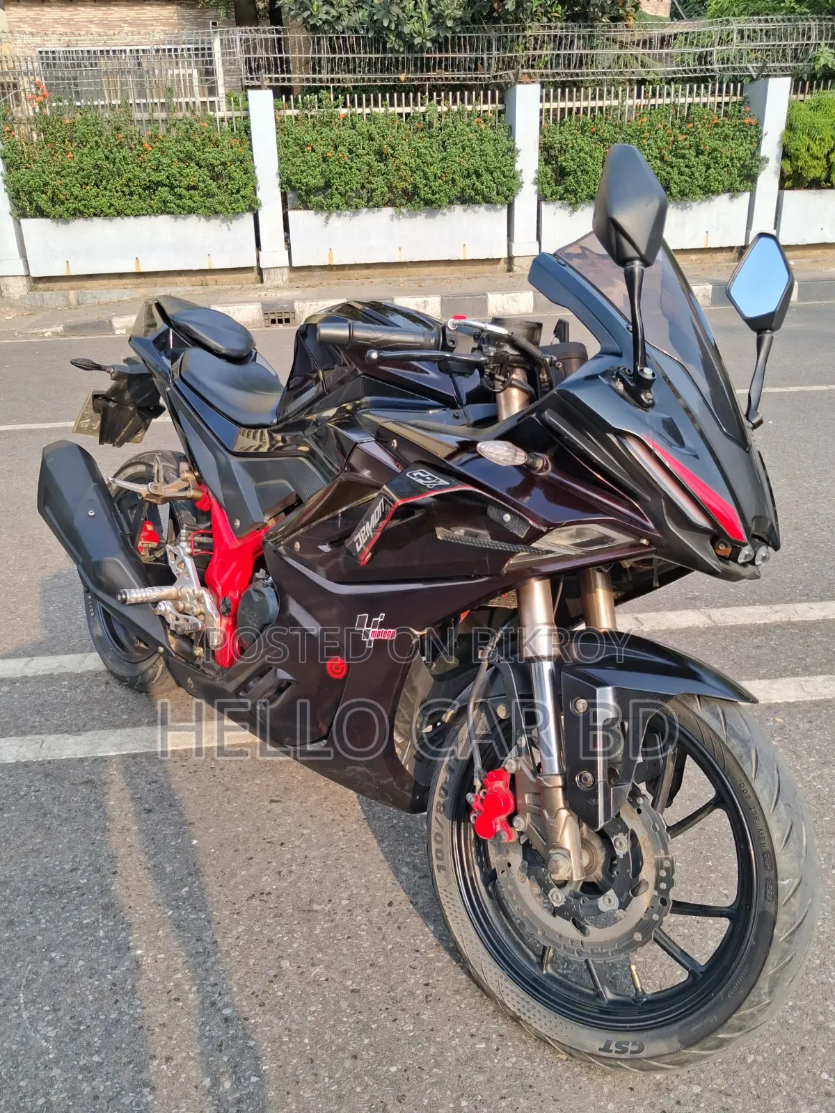 জিডিপিএক্স ডেমন ১৫০জিআর এফআই ২০২২ ব্ল্যাক