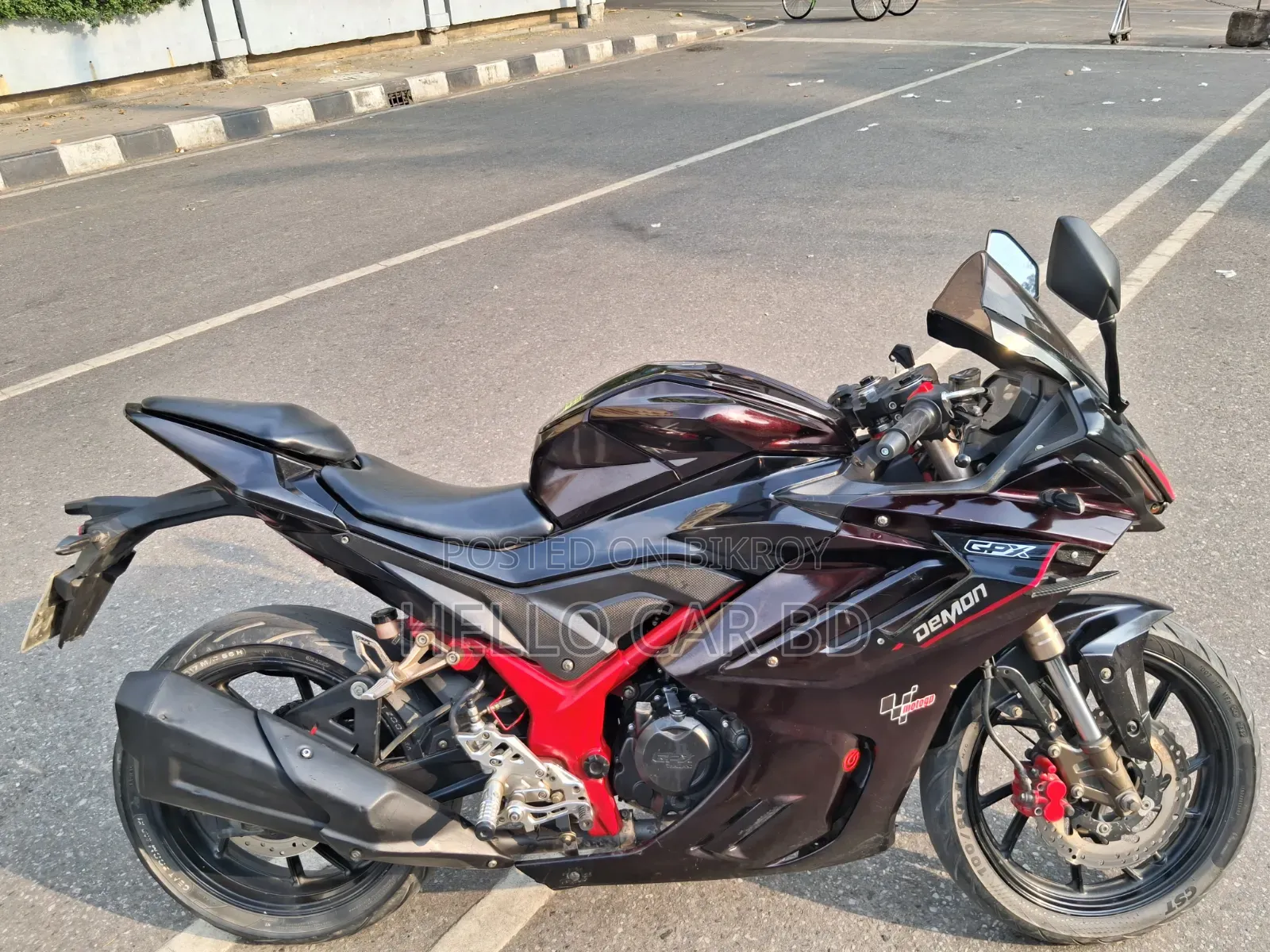 জিডিপিএক্স ডেমন ১৫০জিআর এফআই ২০২২ ব্ল্যাক