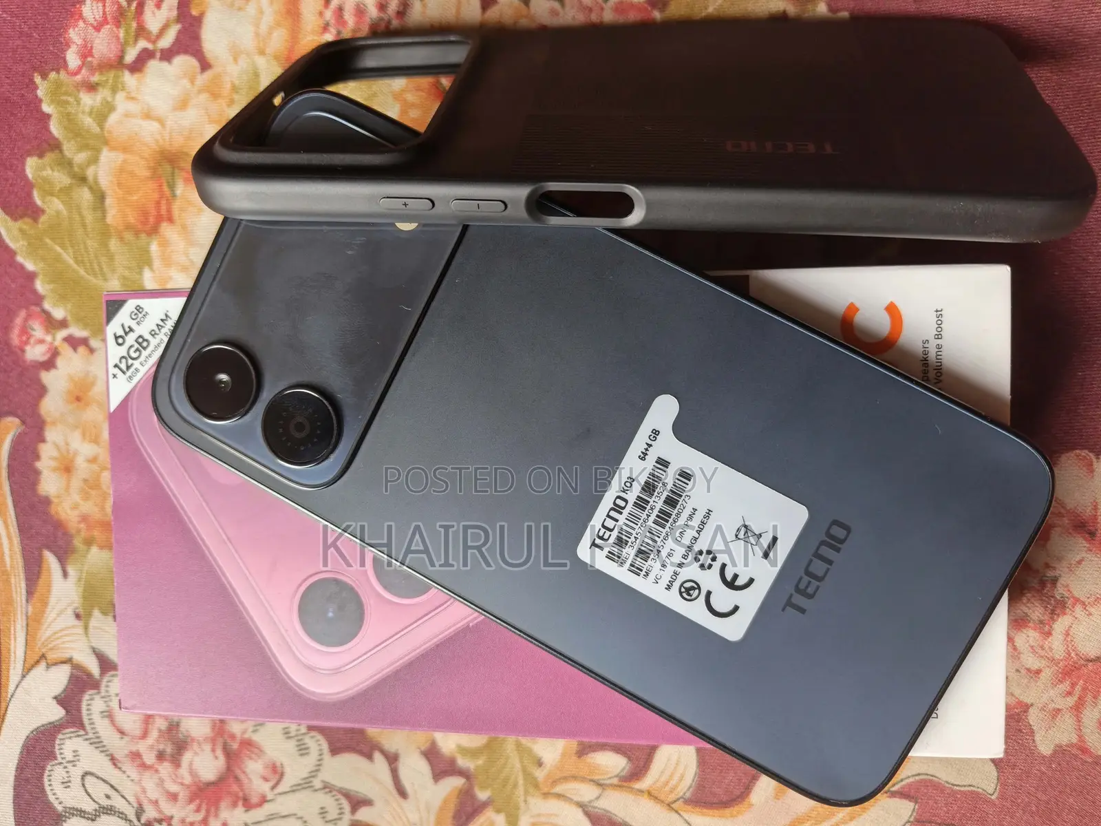 New Tecno Spark 50 128 GB Black