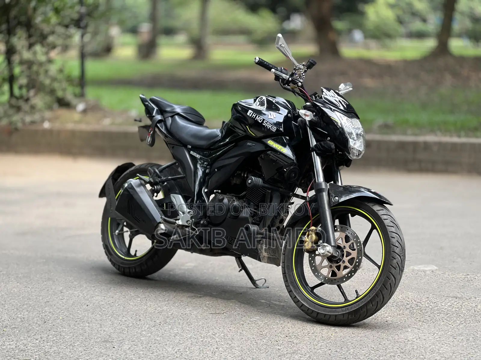 Suzuki Gixxer 2025 Black