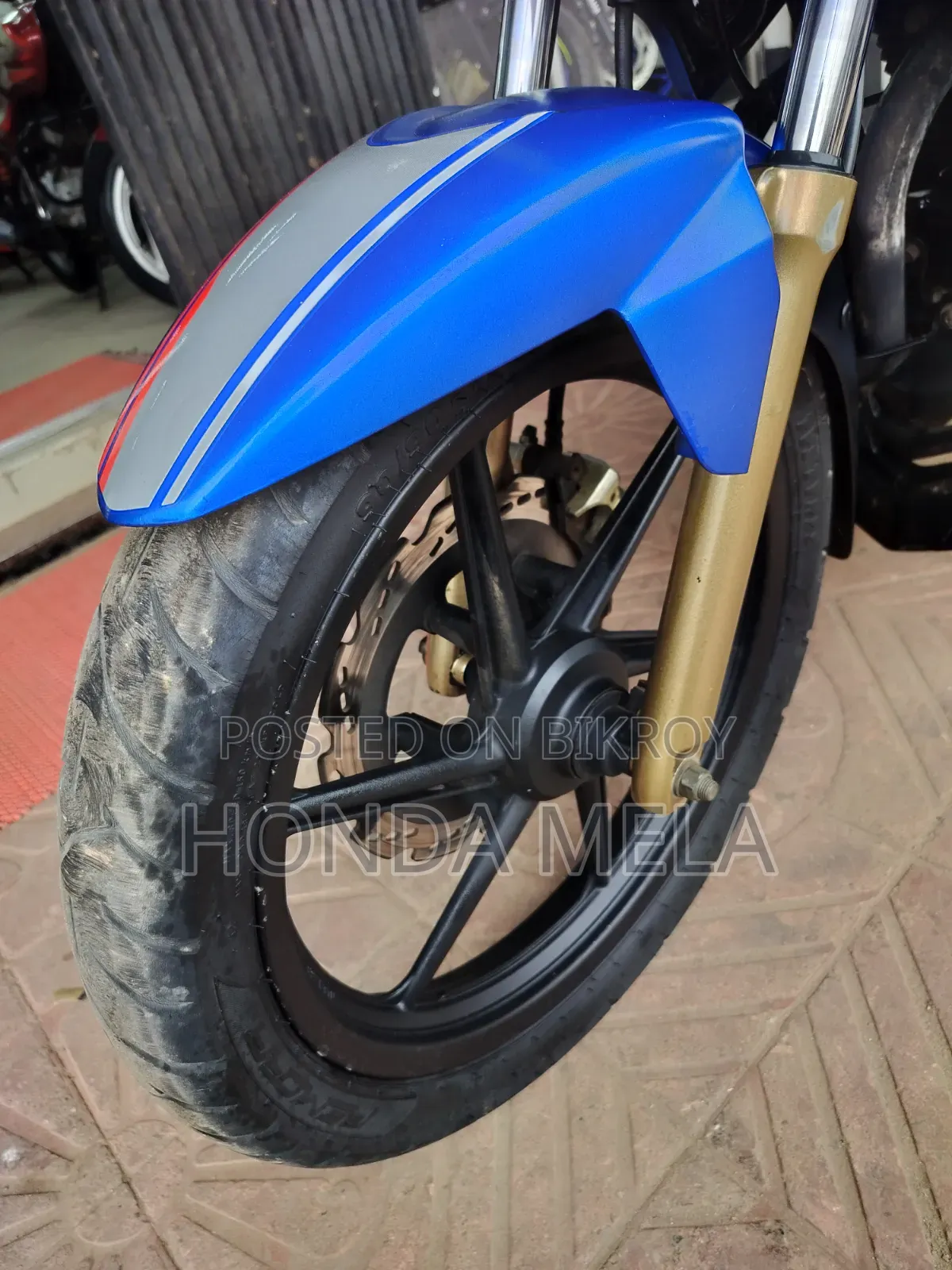 টিভিএস আপাচি আরটিআর ১৬০ টুভি ২০২২ নীল
