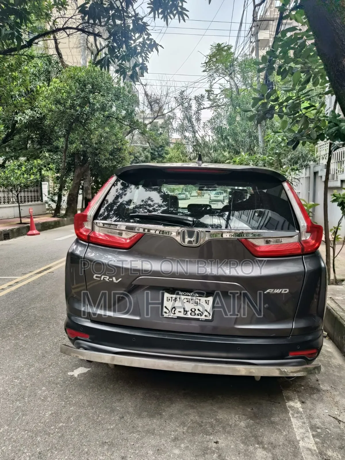 Honda CR-V EX Front-Wheel Drive 2018 Gray