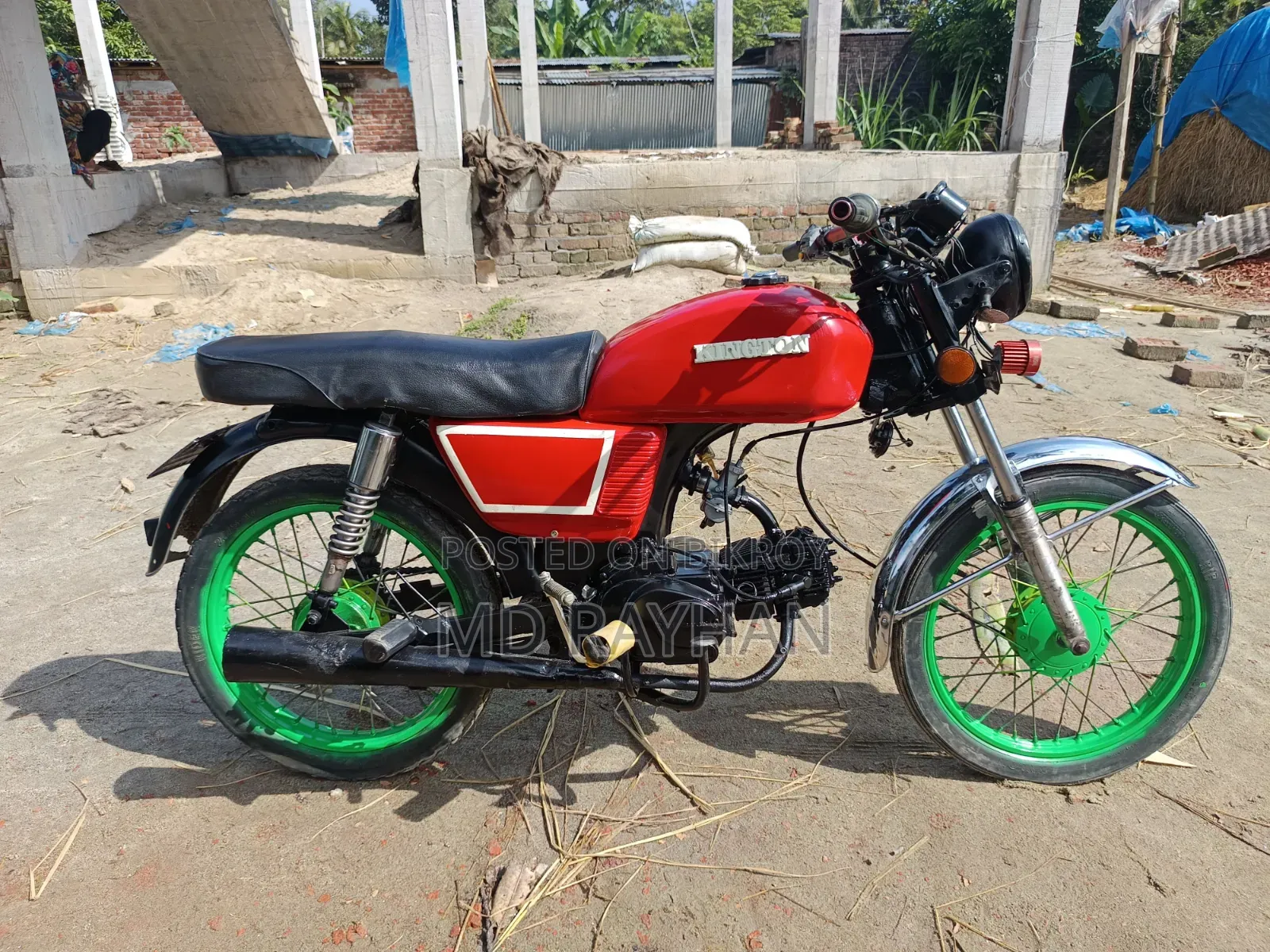 Motorcycle 2010 Green