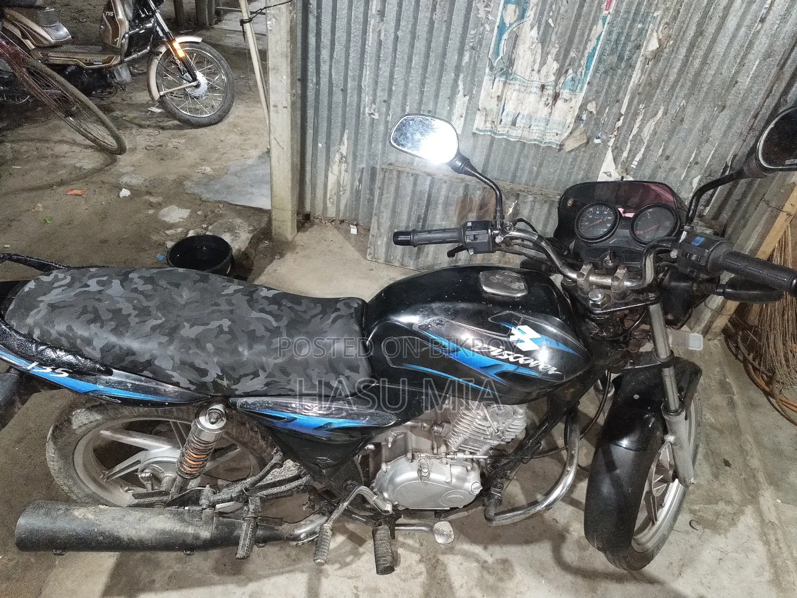 Bajaj Discover 135 2012 Black