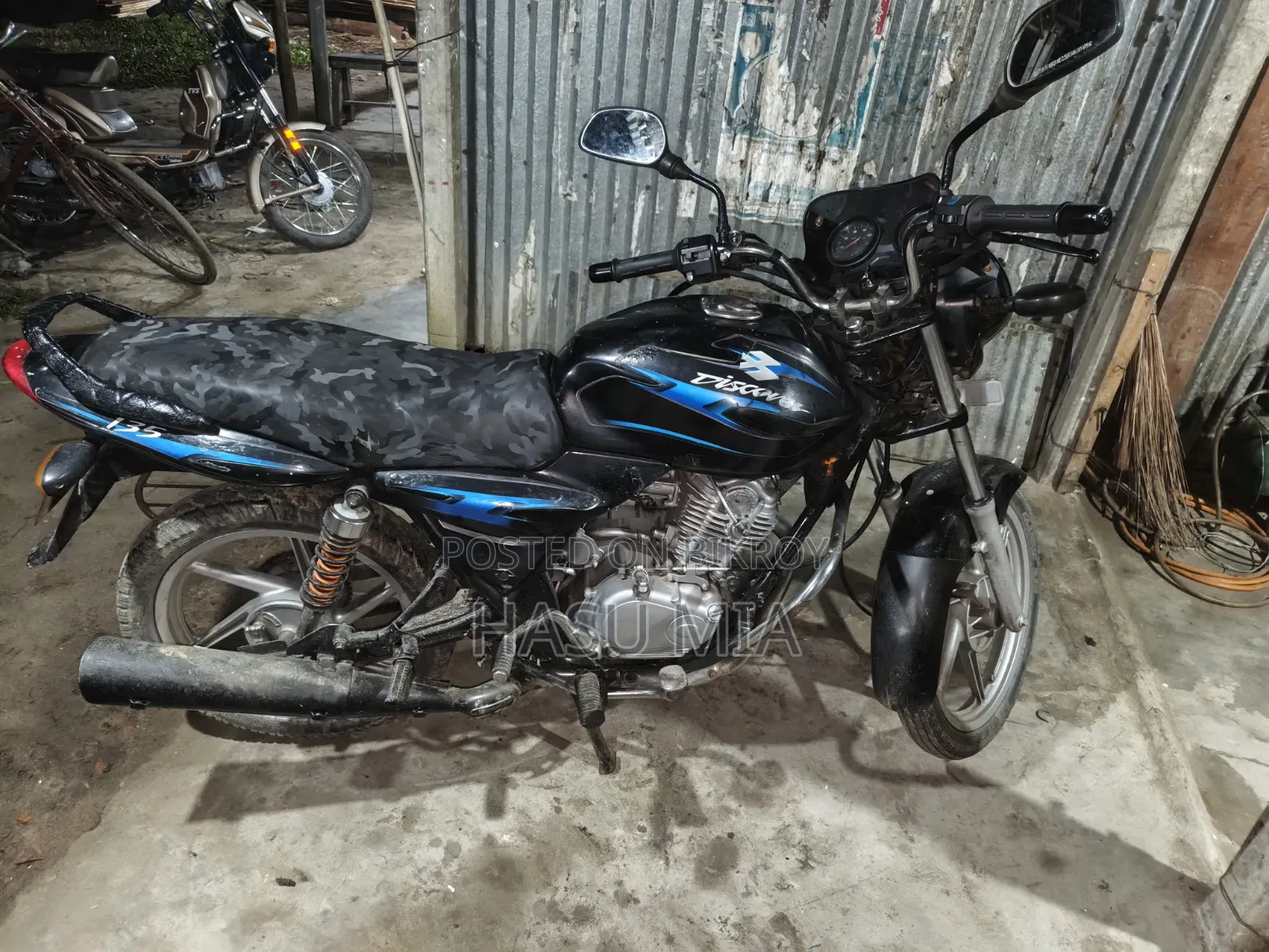 Bajaj Discover 135 2012 Black