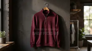 Stylish High Neck Sweatshirt