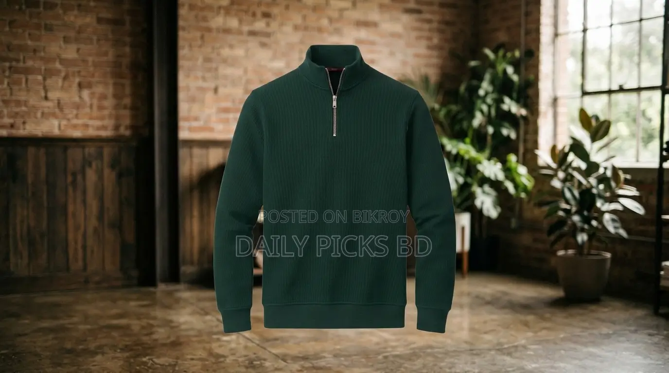 Stylish High Neck Sweatshirt
