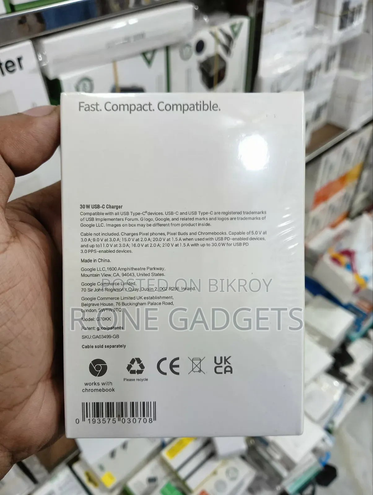 Google 30w Original Adaptor