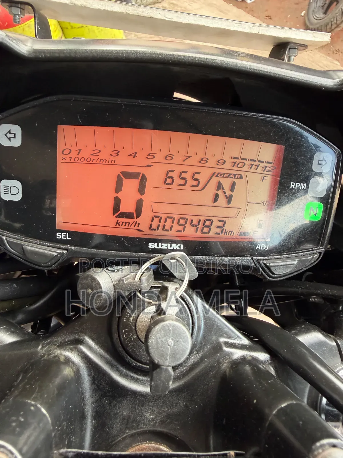 Suzuki Gixxer 2025 Black