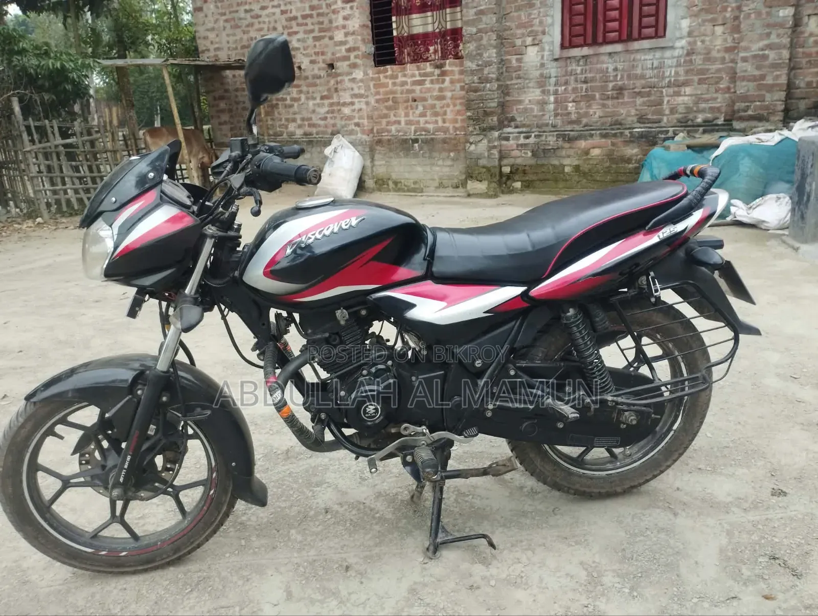 Bajaj Discover 125 2021 Red