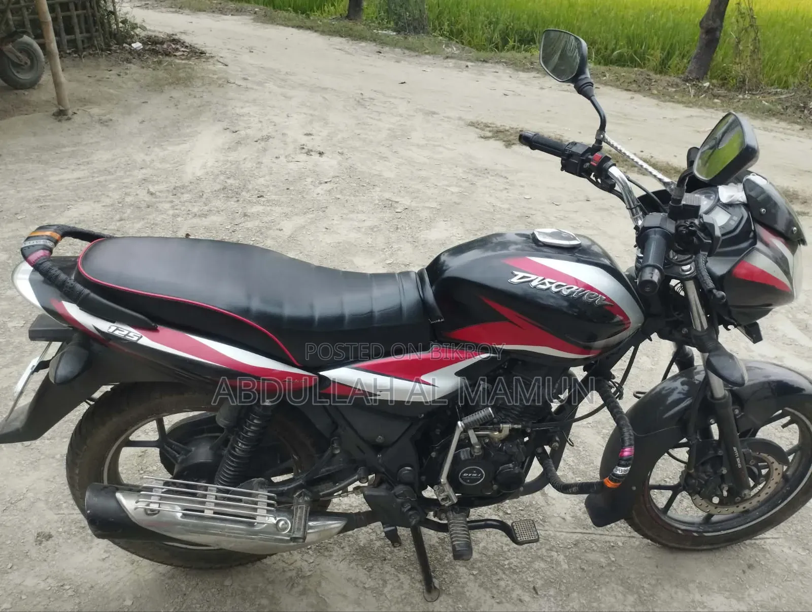 Bajaj Discover 125 2021 Red