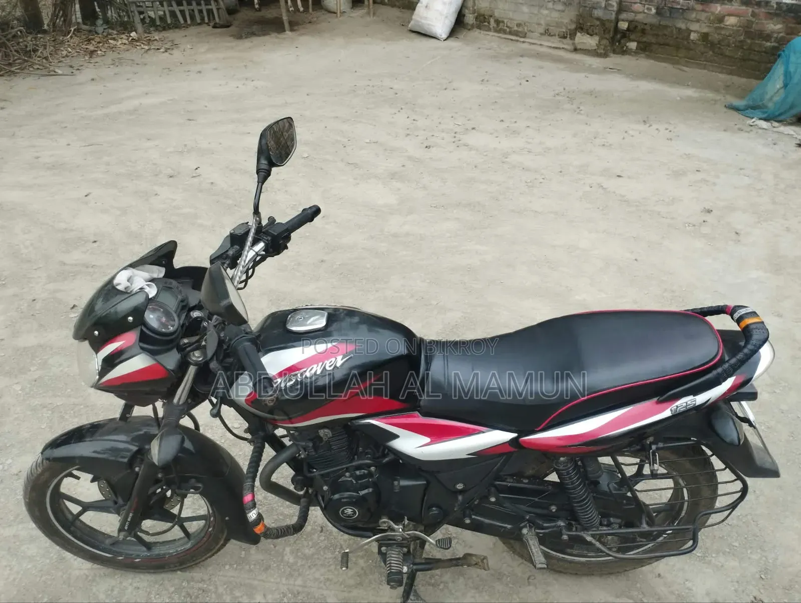Bajaj Discover 125 2021 Red