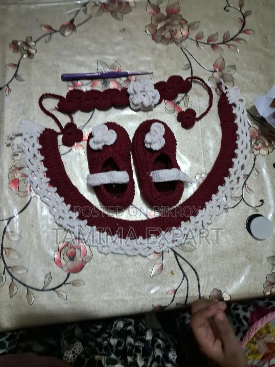 বাচ্চাদের কুশিকাটার জুতা হেয়ার ব্যান্ড