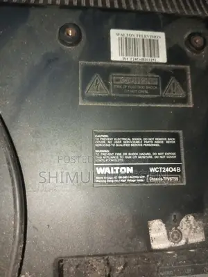 Walton 24 Inch LED TV Display Damaged for Parts WCT2404B