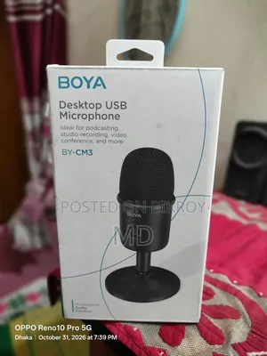 BOYA BY-CM3 Desktop USB Microphone (Excellent Brand New Condition)