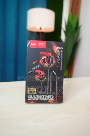 হোকো এম১০৫ শার্প, মাইক্রোফোনসহ তারযুক্ত গেমিং ইয়ারফোন