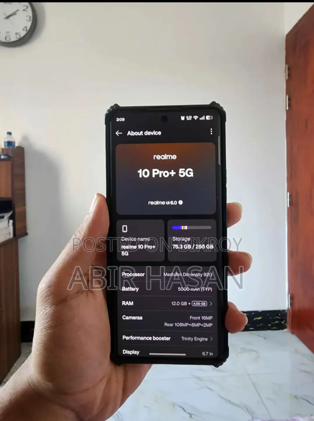 Realme 10 Pro+ 256 GB Rose Gold