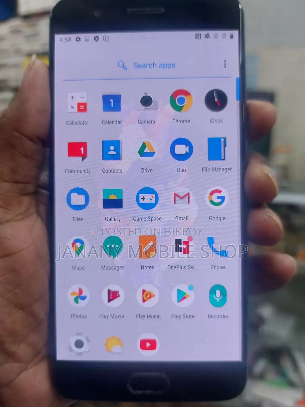 OnePlus 5 64 GB Black