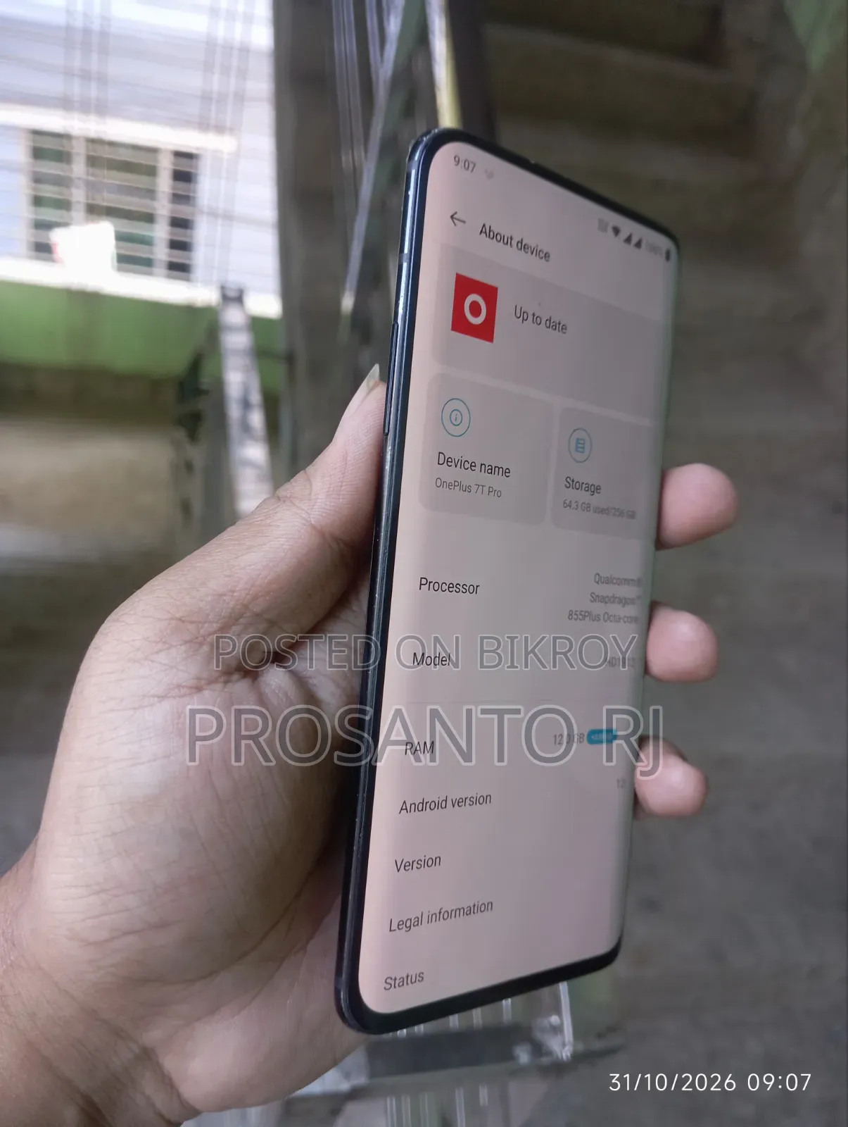 OnePlus 7T Pro McLaren Edition 256 GB Black