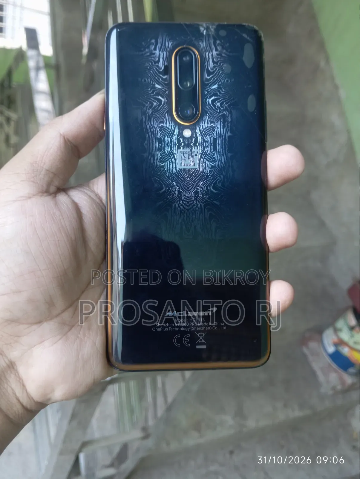 OnePlus 7T Pro McLaren Edition 256 GB Black