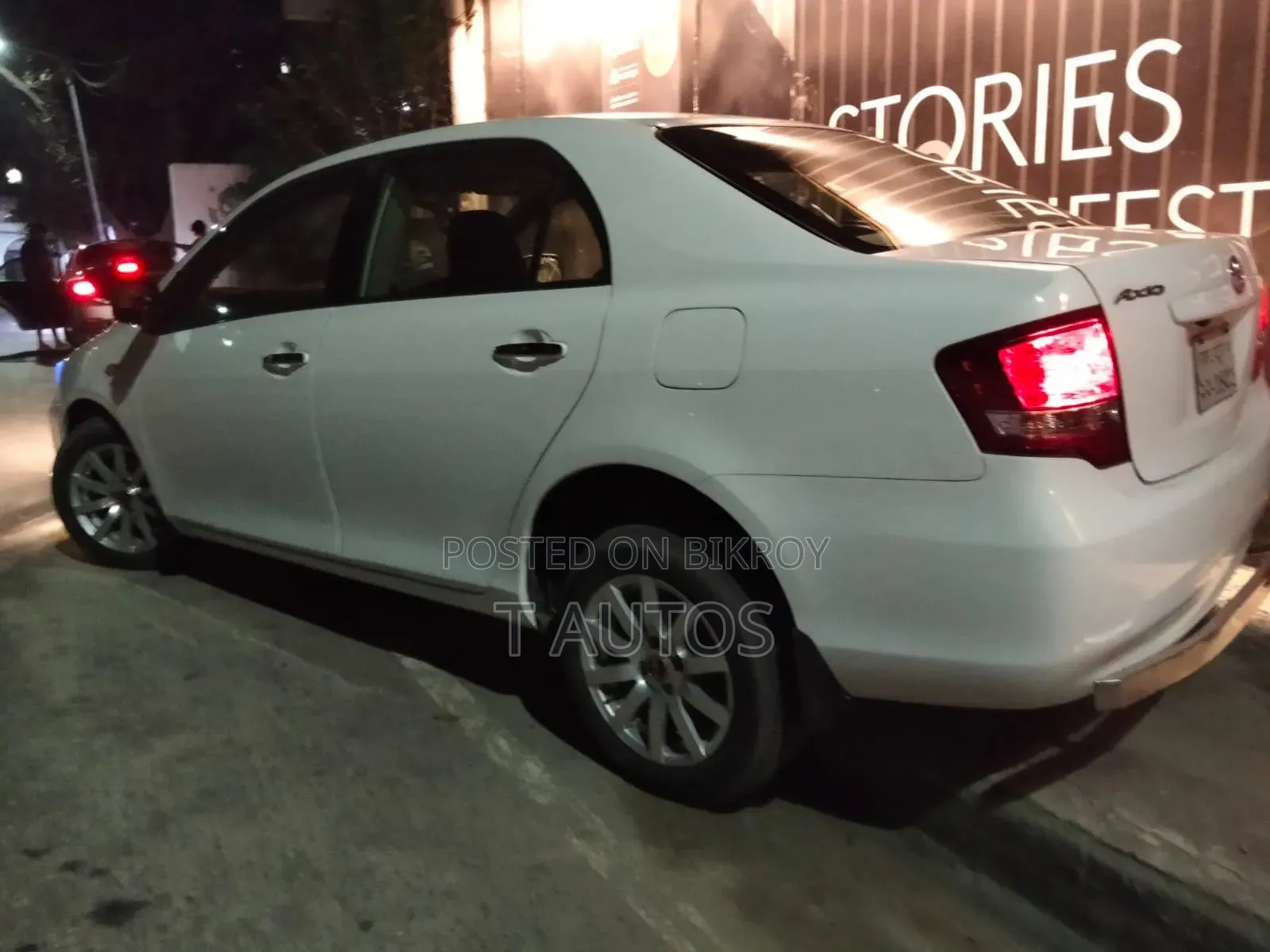 Toyota Axio 2011 White