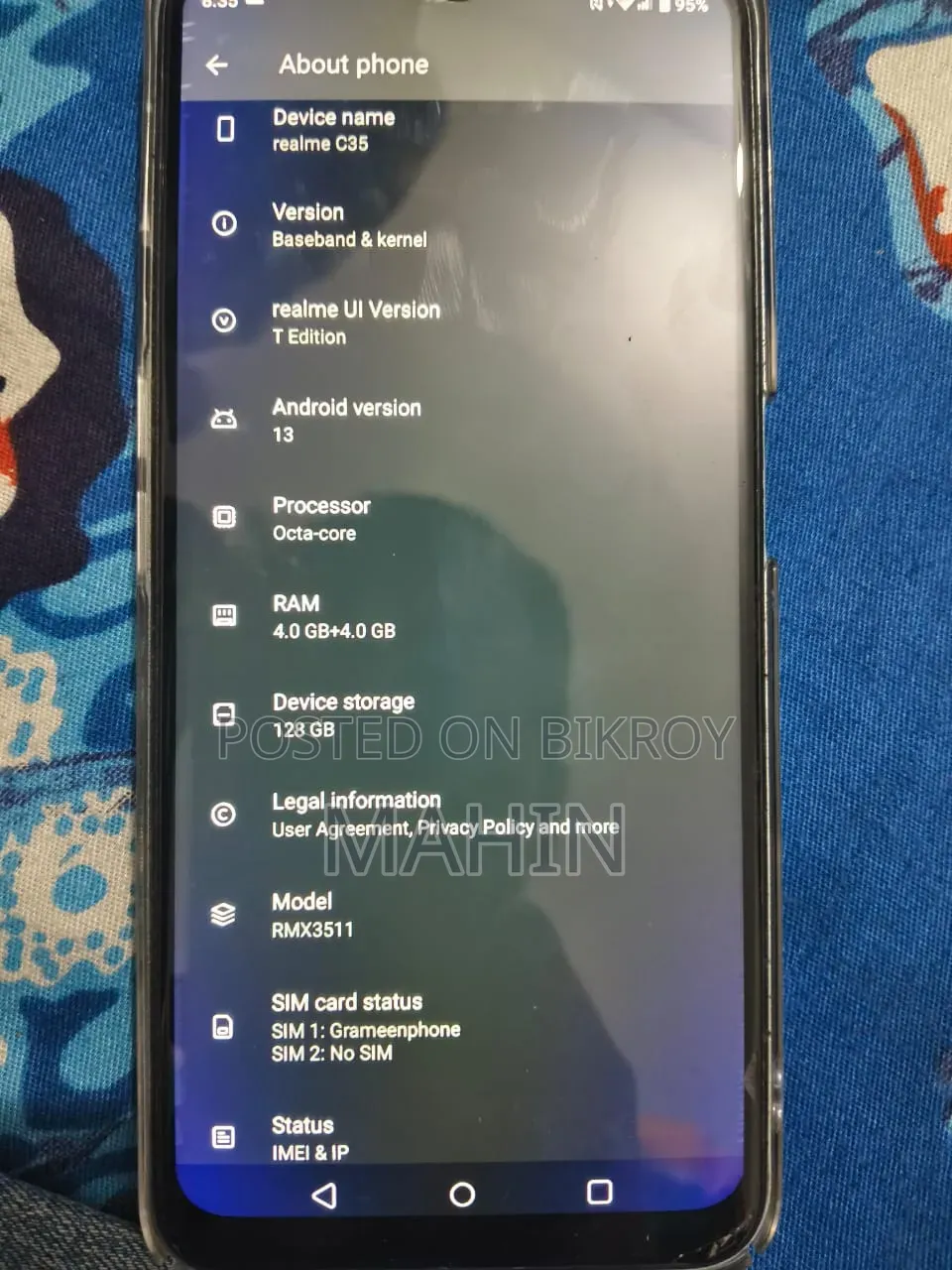 New Realme C35 128 GB Green
