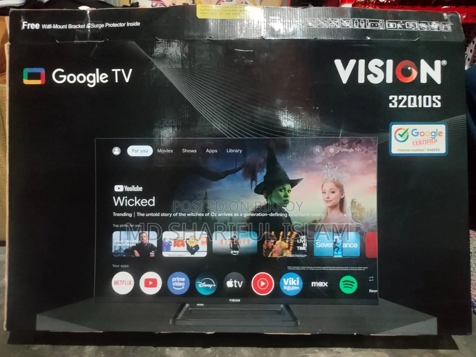Vision Google TV