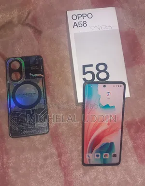 নতুন অপো এ৫৮ ৪জি ১২৮ জিবি ব্ল্যাক