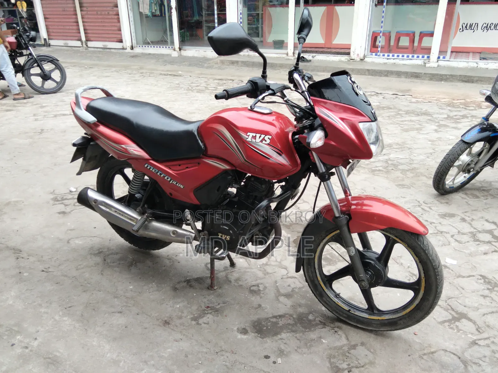 TVS Metro 2015 Red