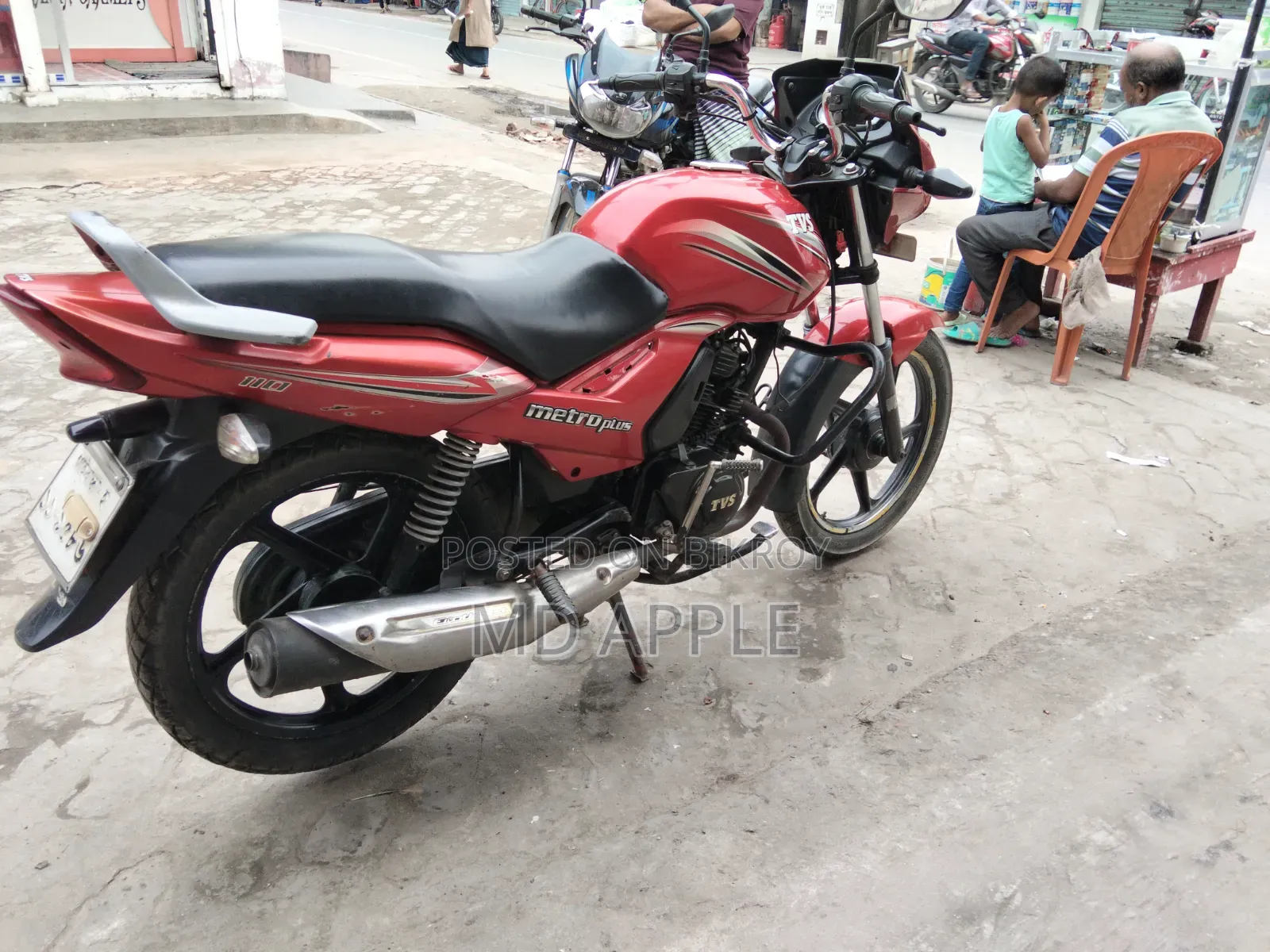 TVS Metro 2015 Red
