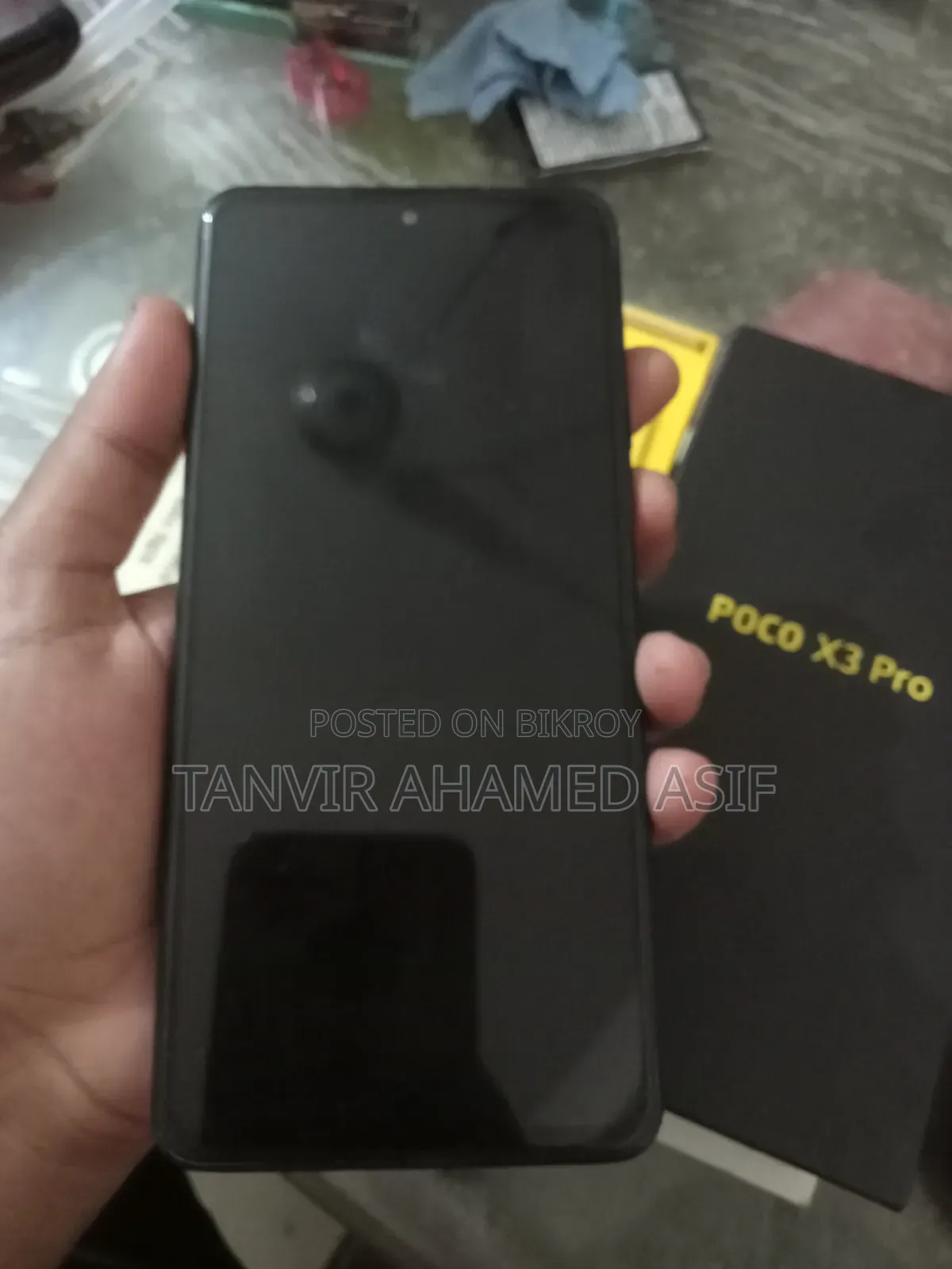 শাওমি পোকো এক্স৩ প্রো ২৫৬ জিবি ব্লু