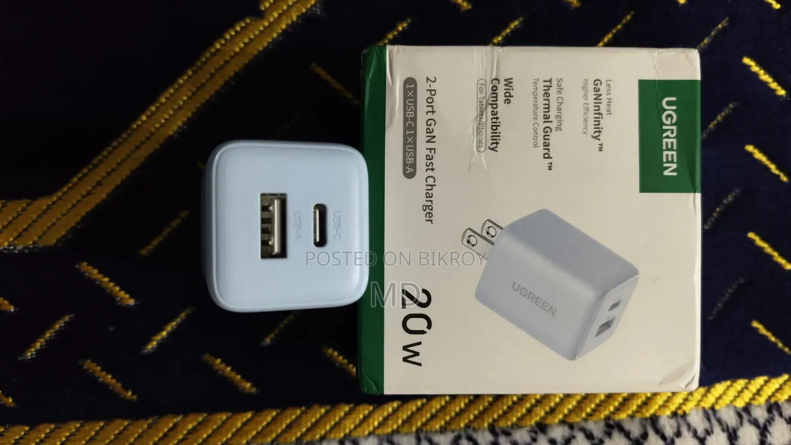 UGREEN 55533 20W Dual Port GaN Fast Charger