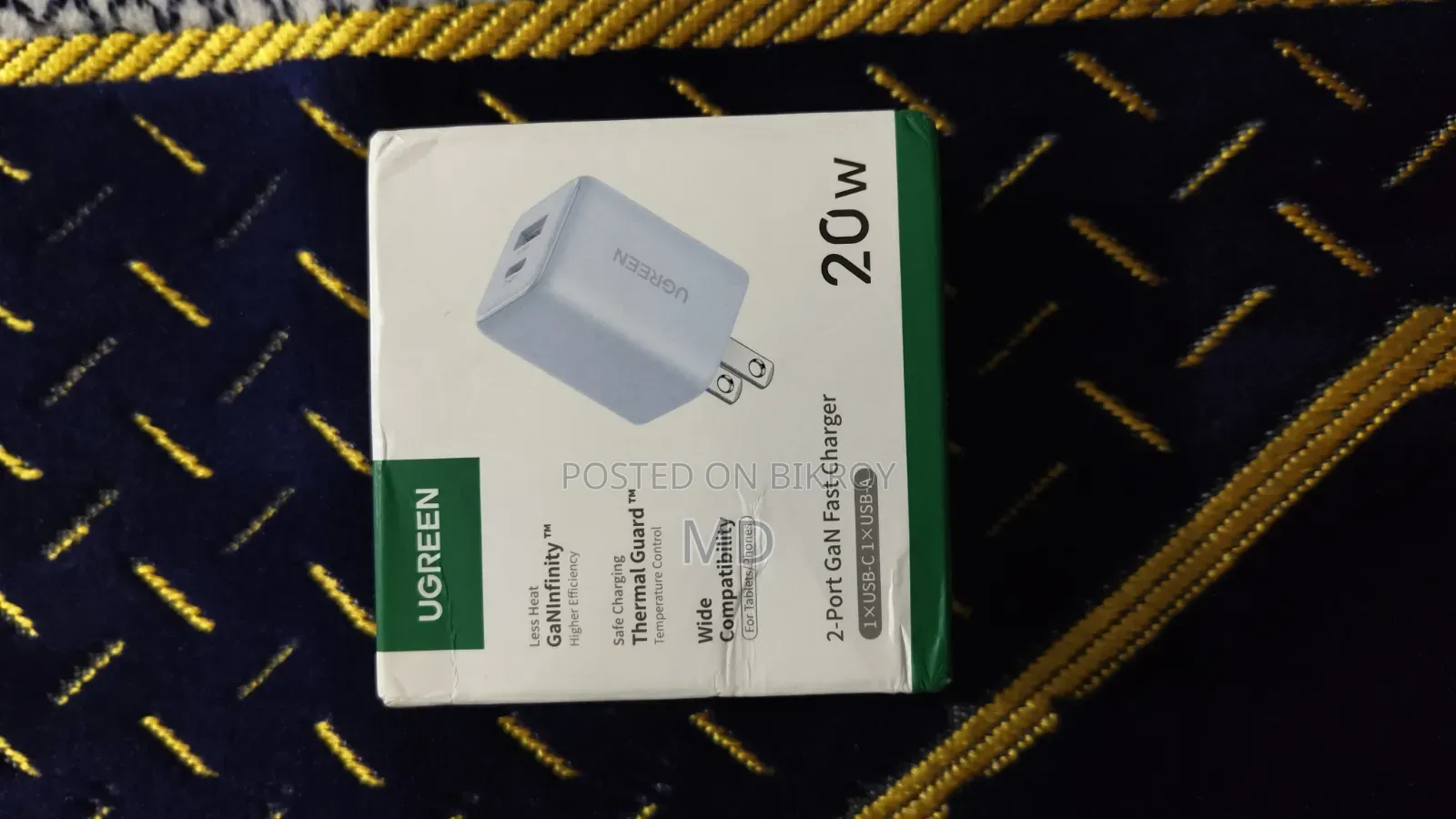 UGREEN 55533 20W Dual Port GaN Fast Charger