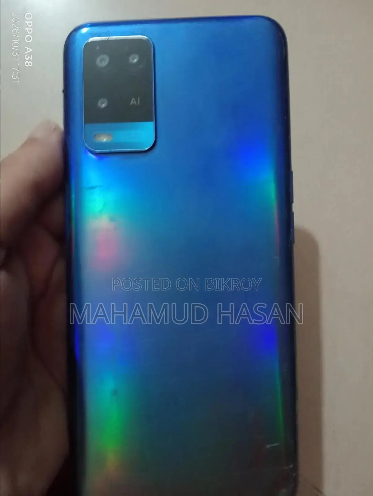 ওপ্পো এ৫ ৪জি ১২৮ জিবি ব্লু