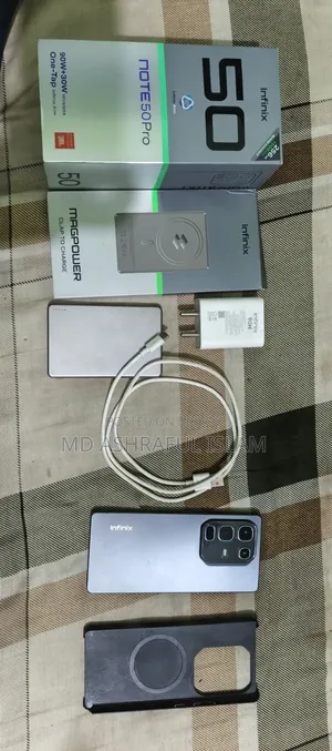 Infinix Note 50 Pro ২৫৬ জিবি ব্ল্যাক