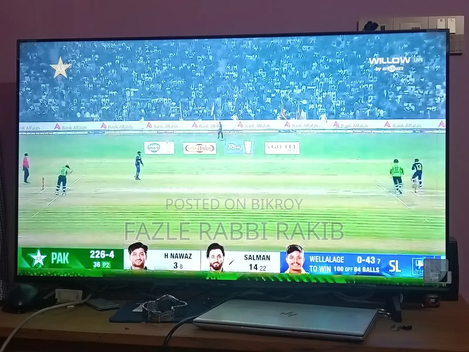 Haier 43 Inch Smart Android TV - Excellent Condition - For Sale