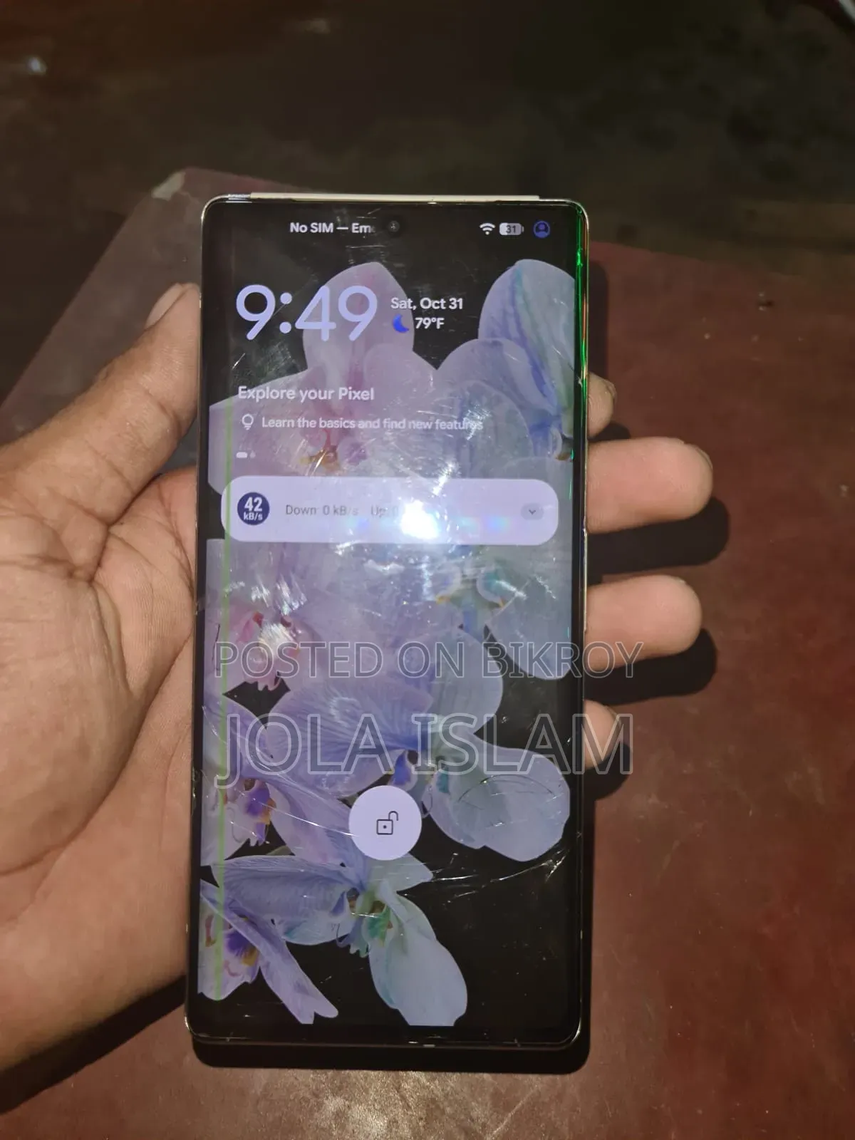 গুগল পিক্সেল ৬ প্রো ২৫৬ জিবি সাদা