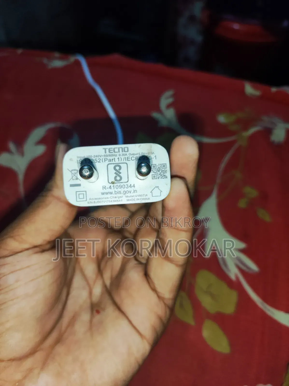 Tecno Charger