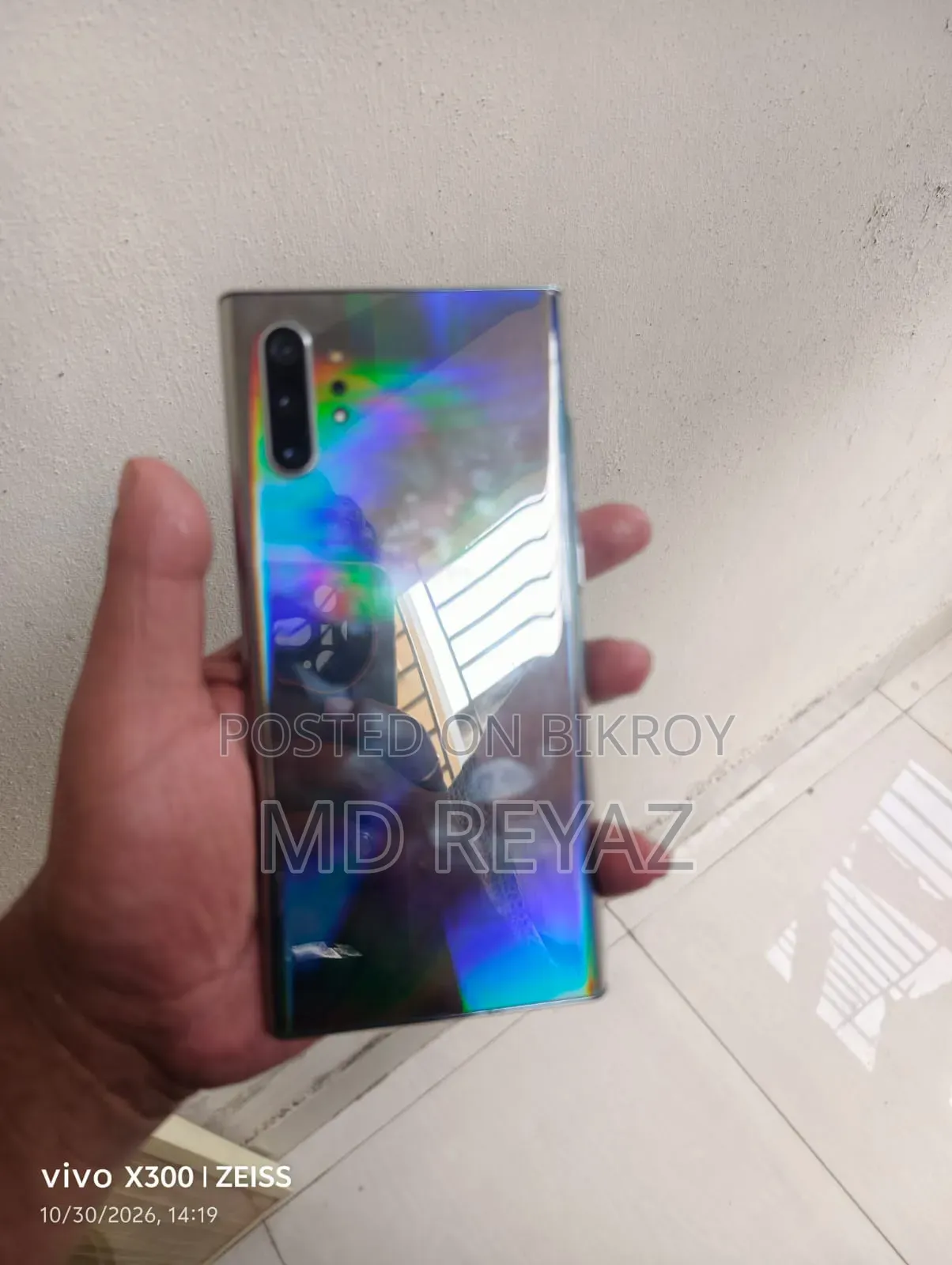 Samsung Galaxy Note 10 Plus 256 GB Silver