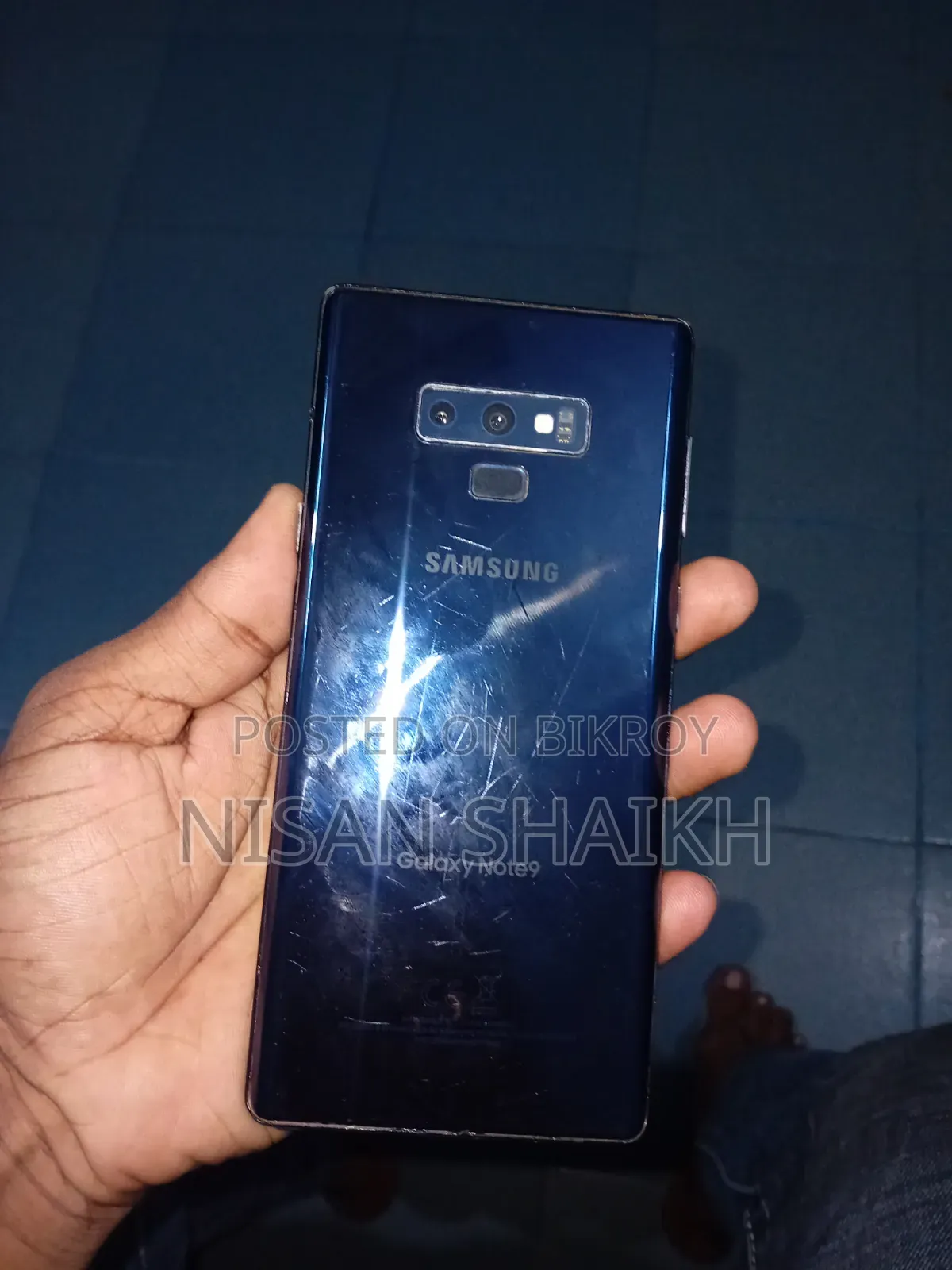 স্যামসাং গ্যালাক্সি নোট ৯ ১২৮ জিবি কালো