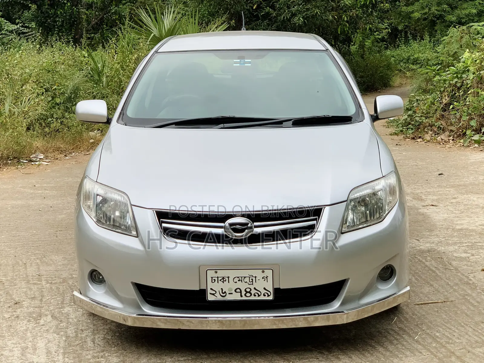 Toyota Axio 1.5 X Two-Wheel Drive 2011 Silver
