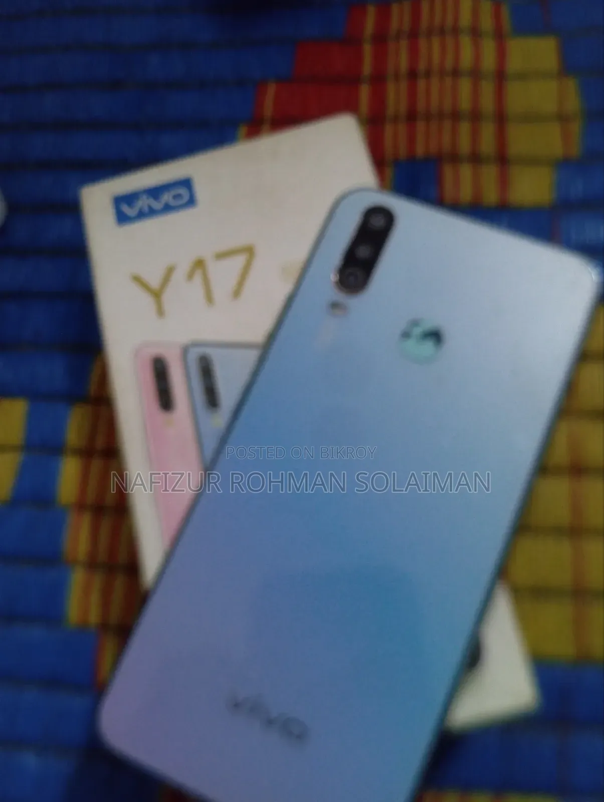 Vivo Y17 256 GB Blue