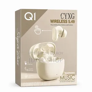 CYXG Q1 TWS Earbuds – Deep Bass, ENC & Smart Touch Control