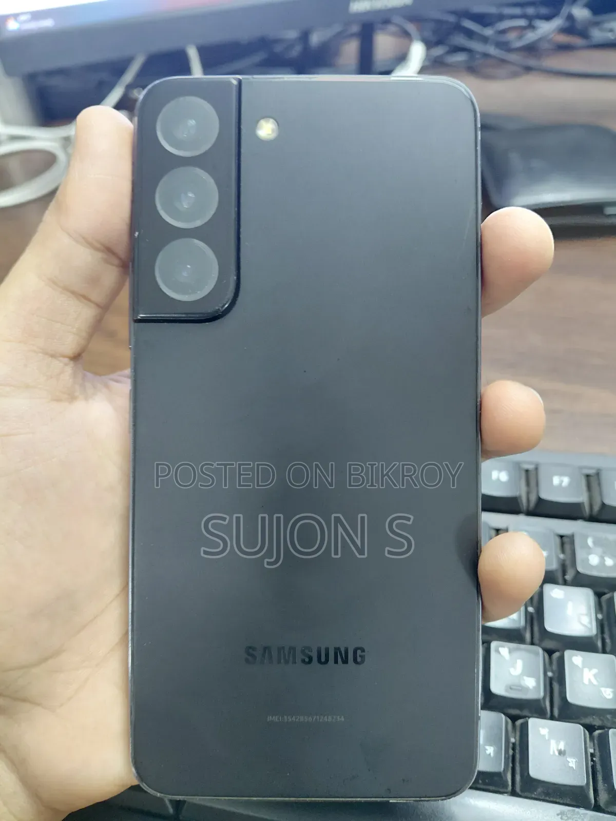 স্যামসাং গ্যালাক্সি এস২২ ৫জি ১২৮ জিবি ব্ল্যাক