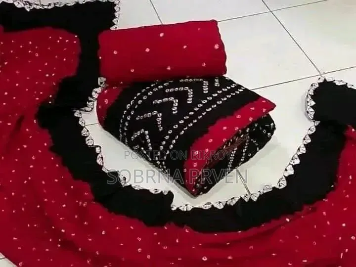 Gorgeous Cotton Batik Three Piece