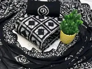 Gorgeous Cotton Batik Three Piece