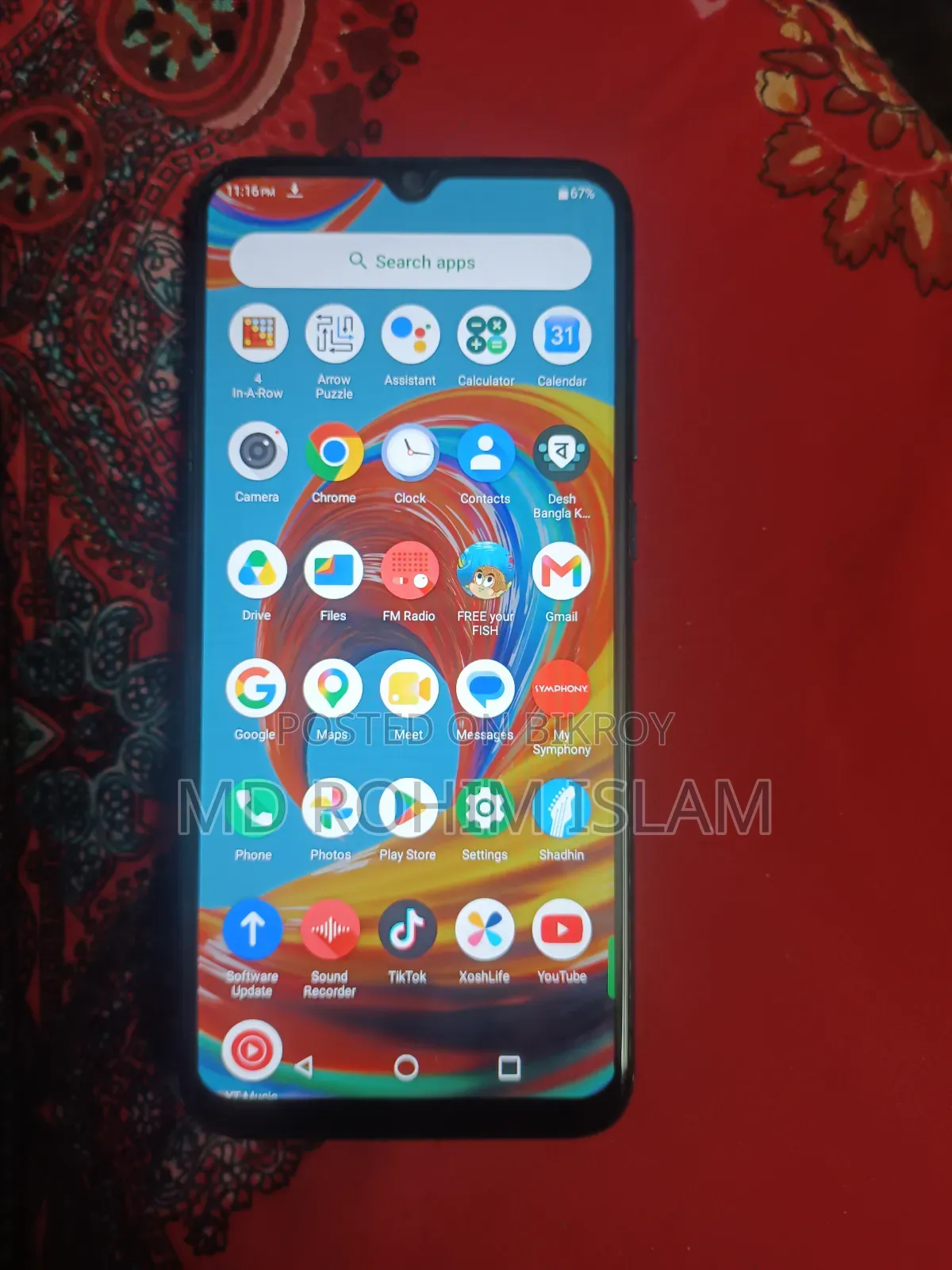 Symphony Z32 32 GB Blue