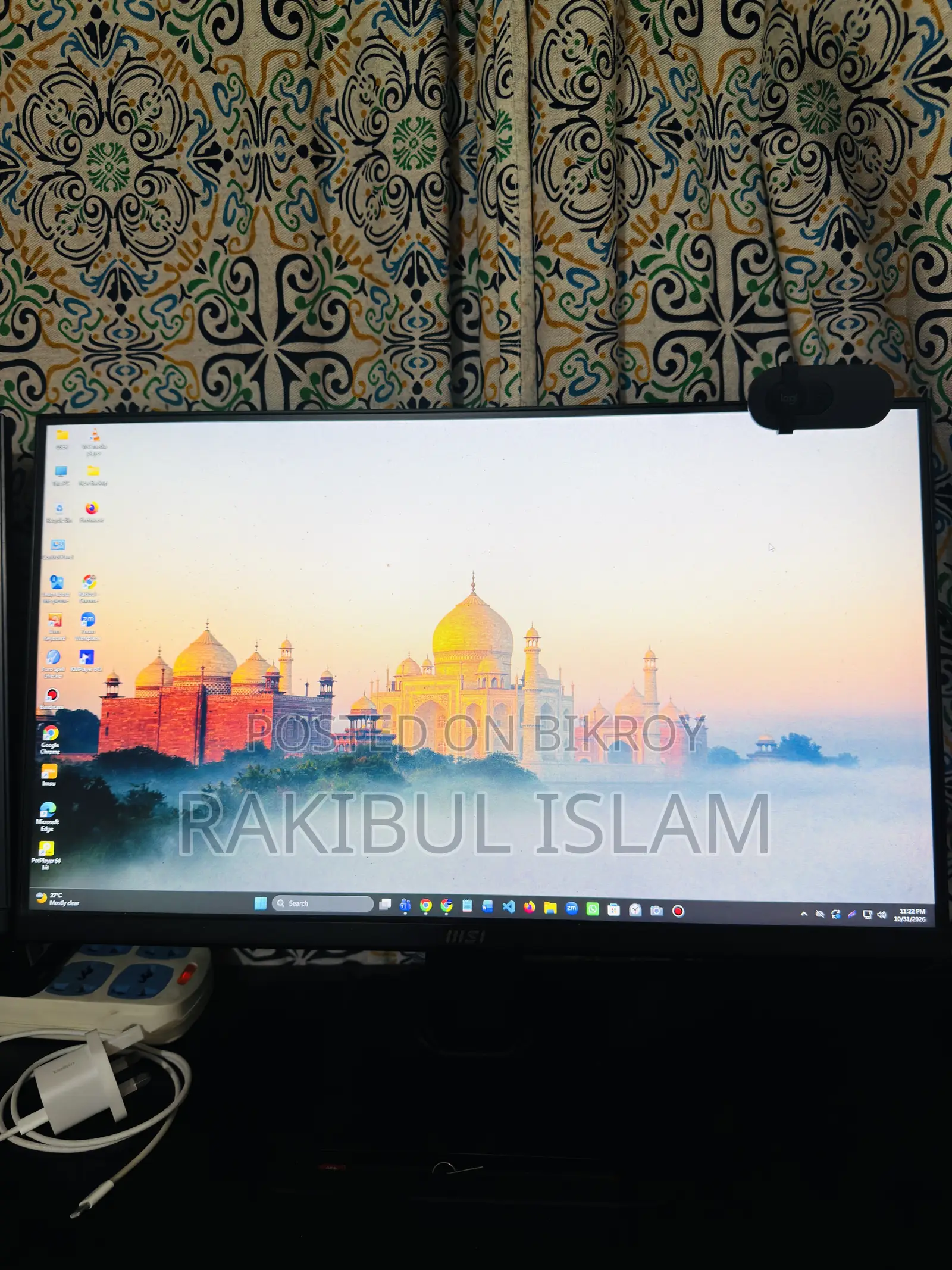 Desktop Computer 8GB AMD Ryzen 5 SSD 256GB