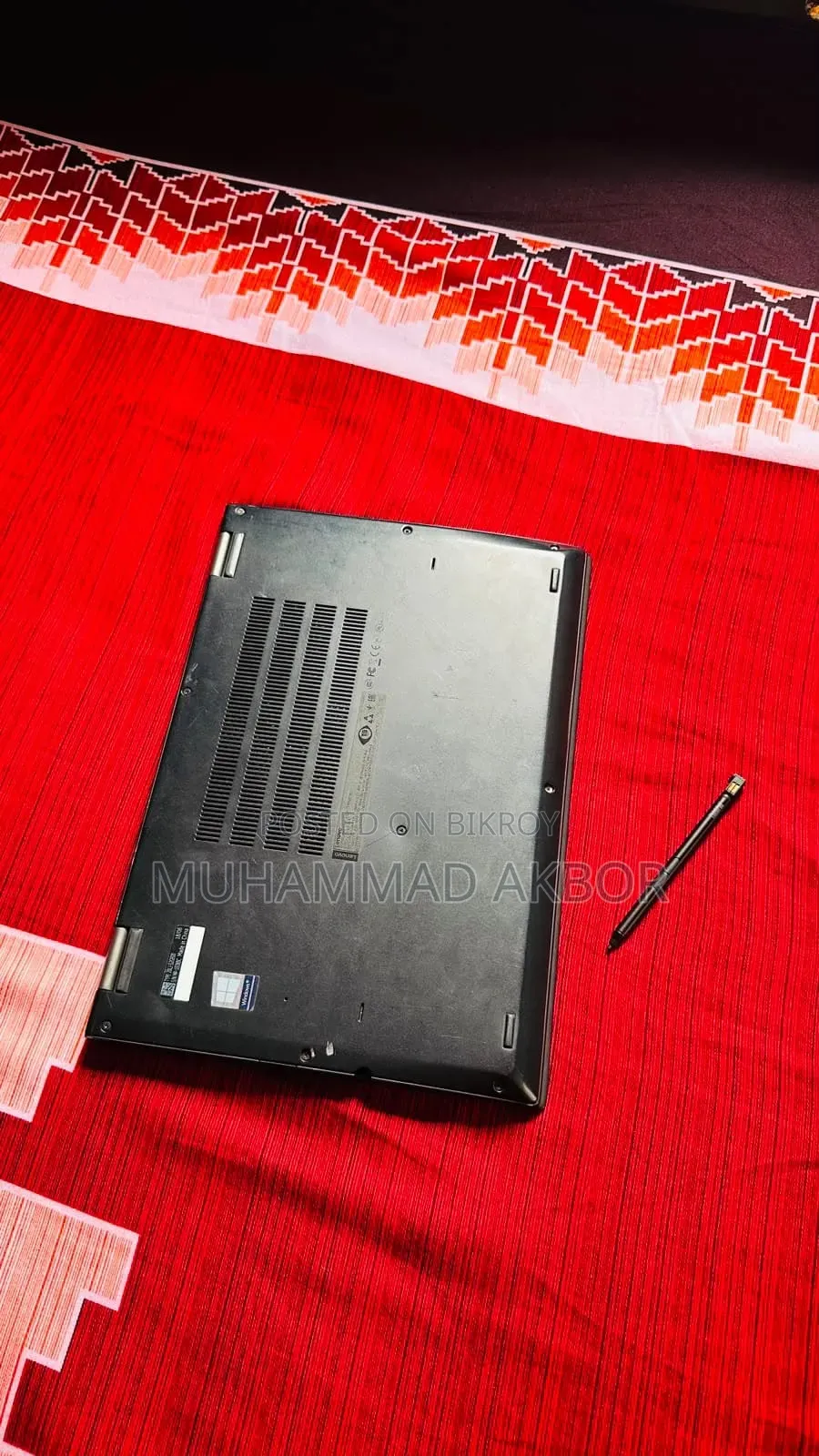 ল্যাপটপ লেনোভো থিংকপ্যাড এক্স৩৮০ ইয়োগা ৮জিবি ইন্টেল কোর আই৫ এসএসডি ২৫৬জিবি
