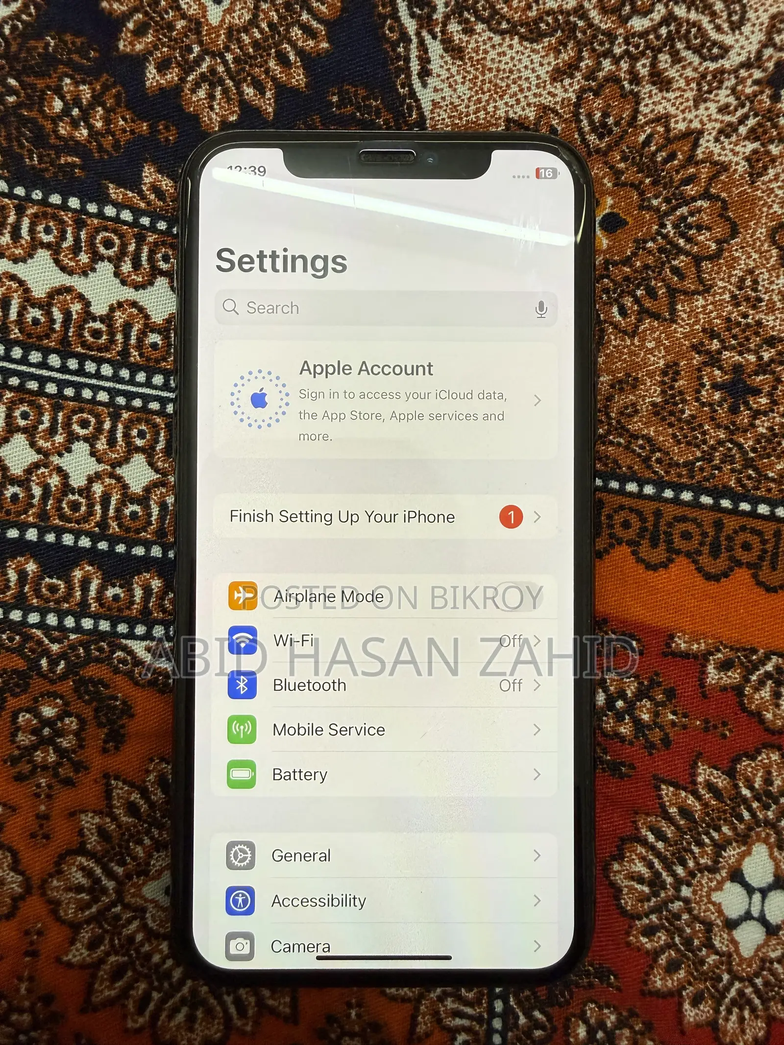 অ্যাপল আইফোন ১১ প্রো ৬৪ জিবি ব্ল্যাক